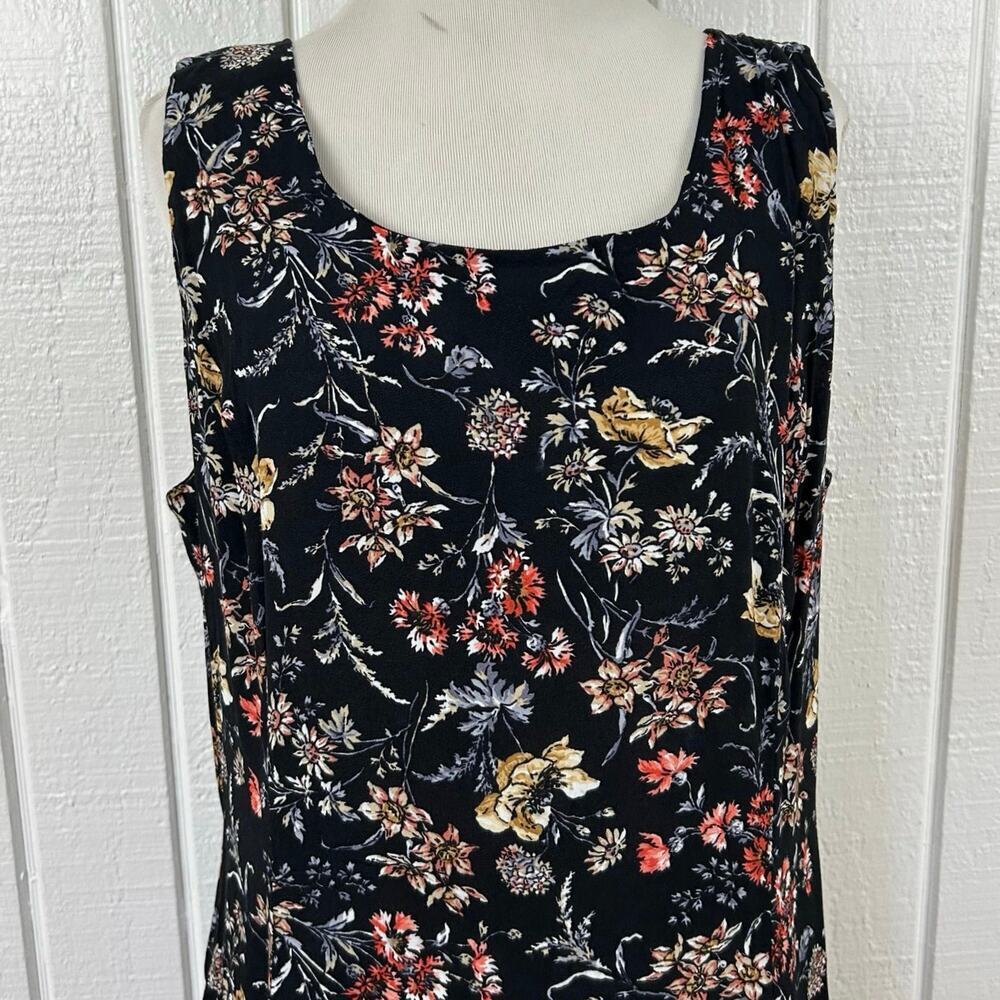 Laura Ashley Vintage Floral Maxi Dress Cottagecore Prairie Women Size 12 - Picture 3 of 5